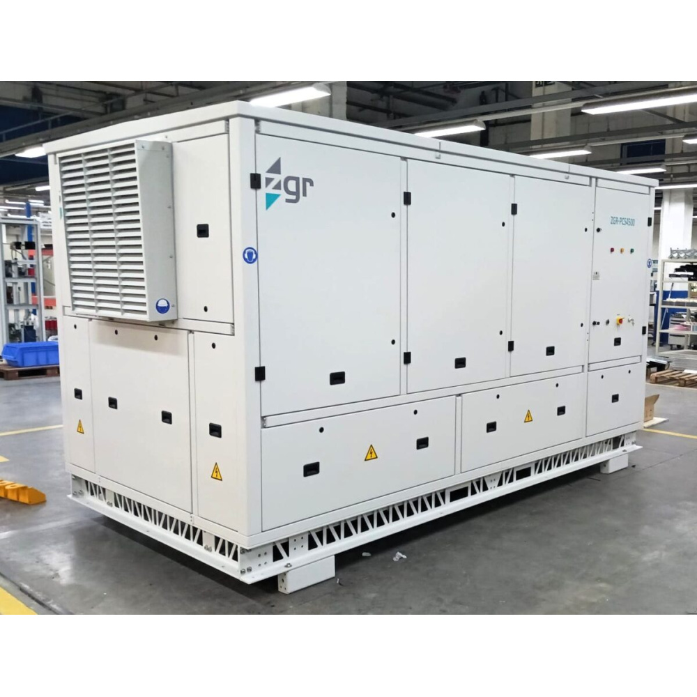 ZGR presents new range of 4500 kW central inverters and PCS at Intersolar
